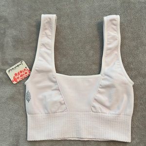 Free People Movement Good Karma Square Neck Sports-bra
